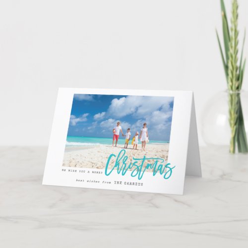 BRIGHT OVERLAY CARD_TURQ HOLIDAY CARD