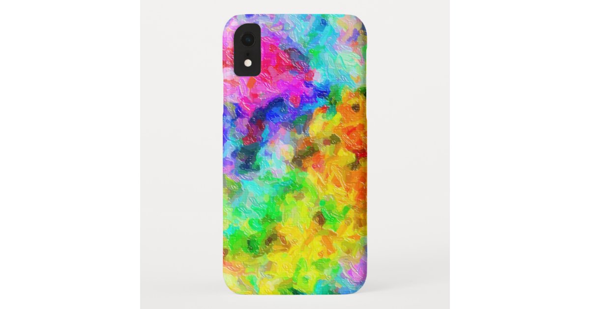 Bright Paintbrush Colors CaseMate iPhone Case Zazzle