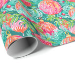 Bright Palm Beach Christmas Ornaments Wrapping Paper<br><div class="desc">PreppyPrint.com - Celebrate Christmas in Palm Beach style! Transfer this design onto the products of your choice too! Please visit my designer store,  PreppyPrint.com,  for coordinating items.</div>