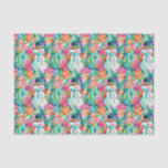 Bright Palm Beach Christmas Snowman Tissue Paper<br><div class="desc">PreppyPrint.com - Celebrate Christmas in Palm Beach style! Transfer this design onto the products of your choice too! Please visit my designer store,  PreppyPrint.com,  for coordinating items.</div>
