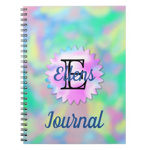 Bright Pastel Journal Book Dream Colourful Cloud