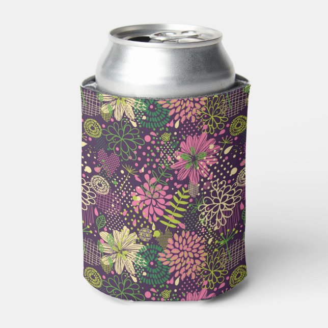 Bright pattern can cooler (Can Front)