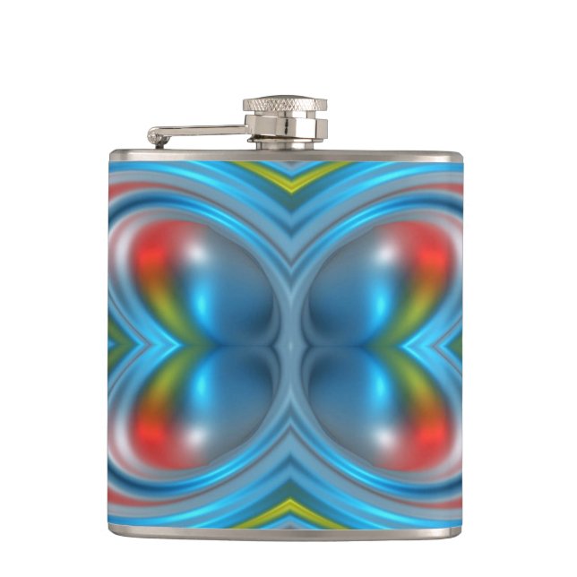 Bright Pattern Flask (Front)