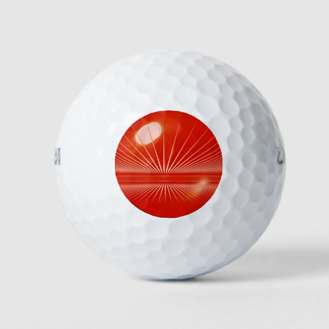 Bright Pattern  Golf Balls (Front)