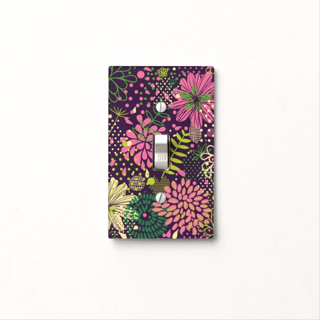 Bright pattern light switch cover (In Situ)