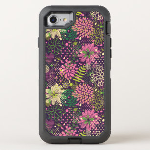 Bright pattern OtterBox defender iPhone SE/8/7 case