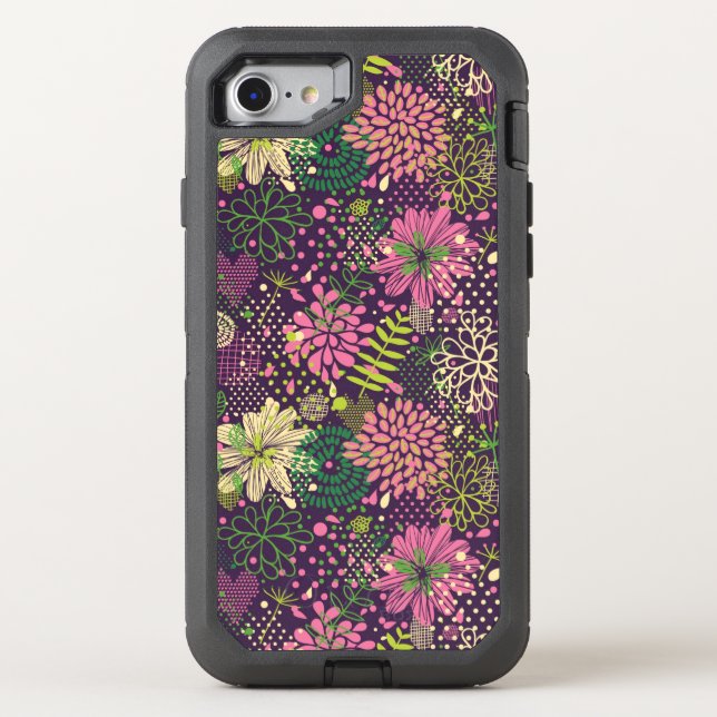 Bright pattern otterbox iPhone case (Back)