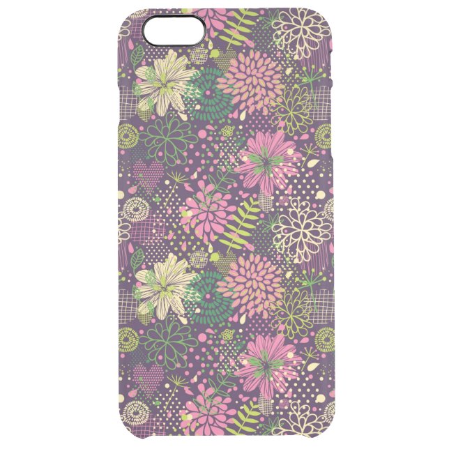 Bright pattern uncommon iPhone case (Back)