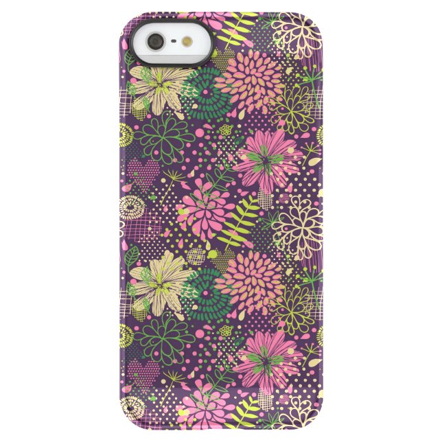 Bright pattern uncommon iPhone case (Back)