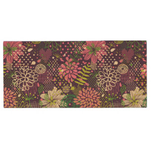 Bright pattern wood flash drive
