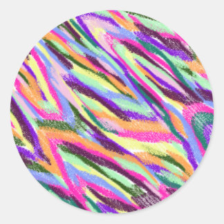 Bright Patterned Sticker