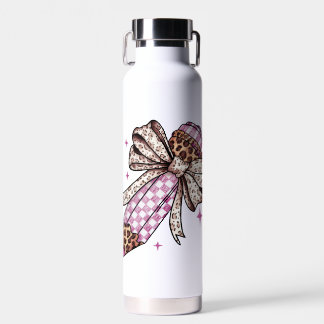 Bright Pencils & Bows Teacher Water Bottle