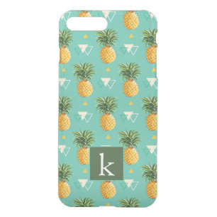 Bright Pineapples On Geometric Pattern   Add Your  iPhone 8 Plus/7 Plus Case