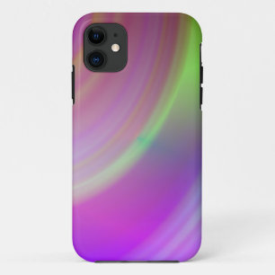 bright pink and green iPhone 11 case