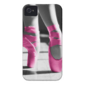 Bright Pink Ballet Shoes Case-Mate iPhone Case (Back)