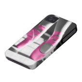 Bright Pink Ballet Shoes Case-Mate iPhone Case (Bottom)