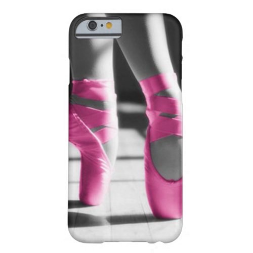 Bright Pink Ballet Shoes Barely There iPhone 6 Case