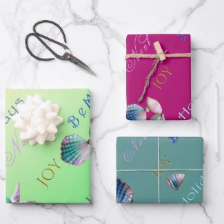 Bright Pink, Blue and Green Coastal Theme