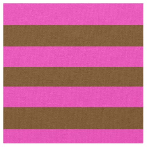 Bright pink, coco brown stipe, stripes fabric