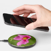 Bright Pink Cosmos Wireless Charger (Hand)