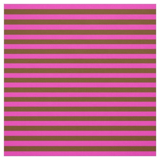 Bright pink, dark gold stipe, stripes fabric