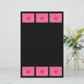 Bright Pink Flower. (Standing Front)