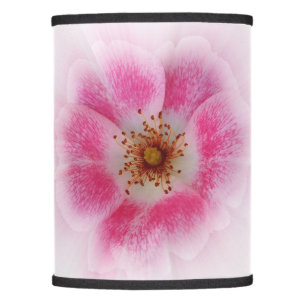 bright pink flower lamp shade