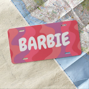 Bright Pink Fun Unique CUSTOM License Plate