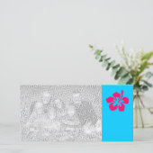 Bright Pink Hibiscus (Standing Front)