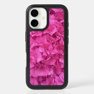 Bright Pink Hydrangea iPhone 16 Case