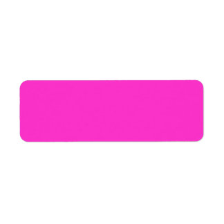 Bright Pink Pantry Labels