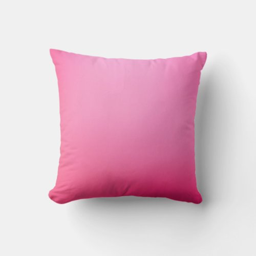 Bright Pink petunia flower  almost solid pillow