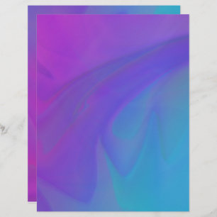 Bright Pink, Purple and Blue Abstract Design Paper