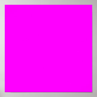 Bright Pink Purple Poster
