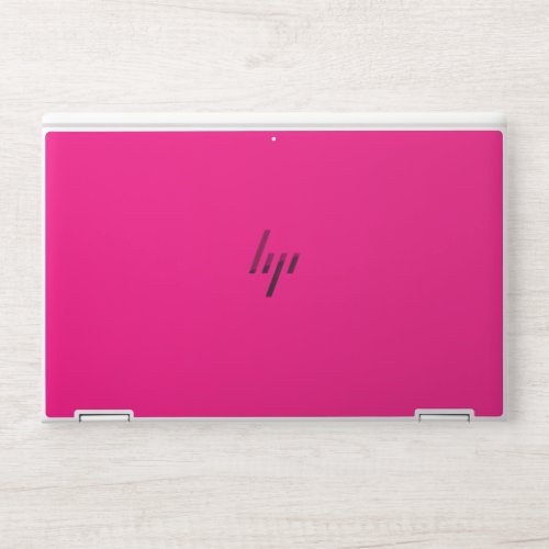 Bright Pink Rose hex code FF007F  HP Laptop Skin