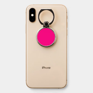 Bright Pink Rose hex code FF007F  Phone Ring Stand