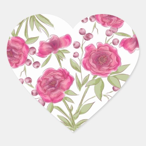 Bright Pink Rose Wedding