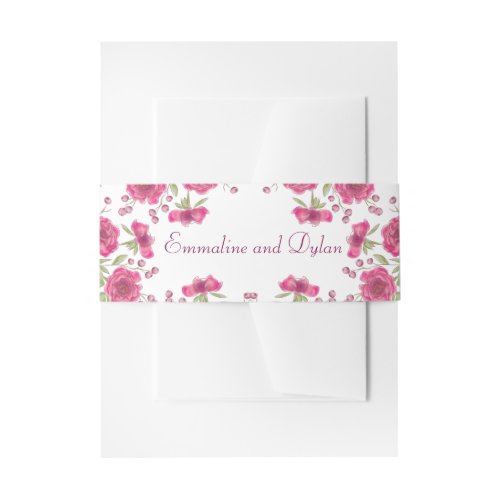 Bright Pink Rose Wedding
