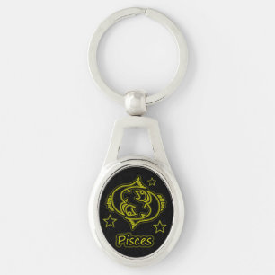 Bright Pisces Keychain