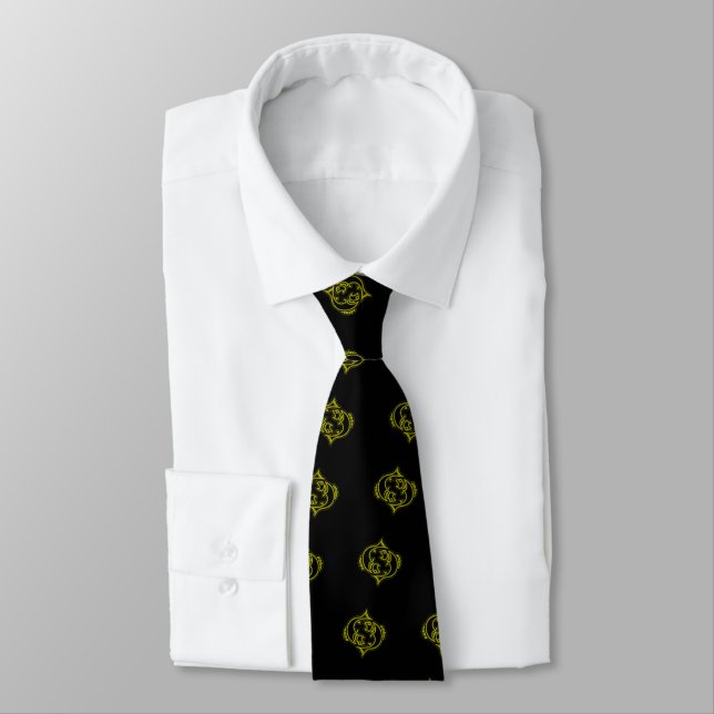 Bright Pisces Neck Tie (Tied)