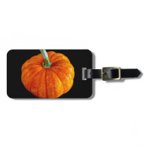 Bright Pumpkin Luggage Tag