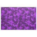 Bright Purple Camo Camouflage Pattern Cool Stylish Fabric