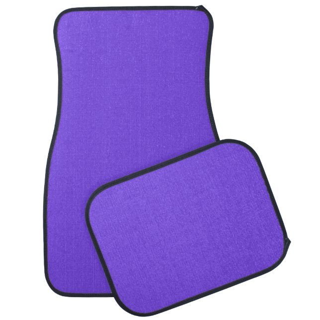 Bright Purple Car Floor Mats (Set)