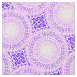 Bright purple circles pattern fabric
