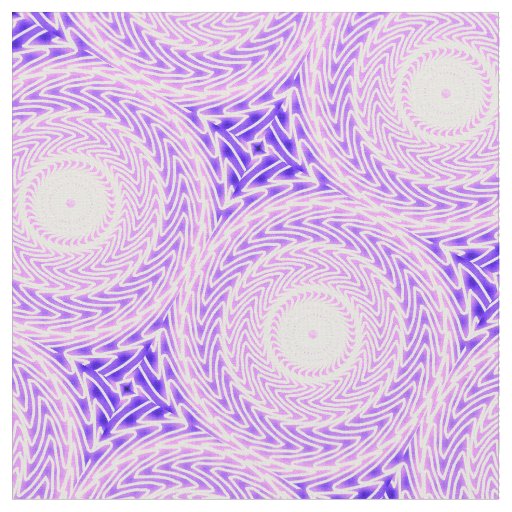 Bright purple circles pattern fabric