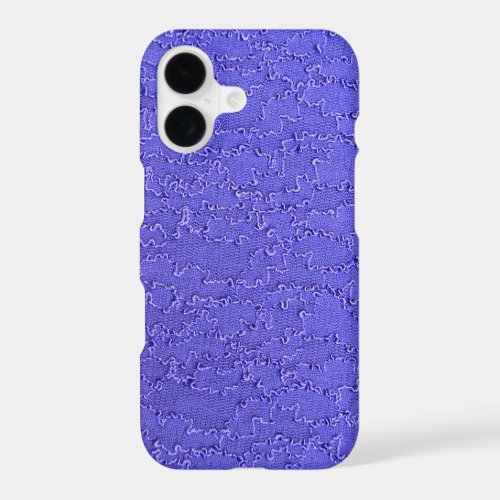 Bright Purple fFabric iPhone 17 Case
