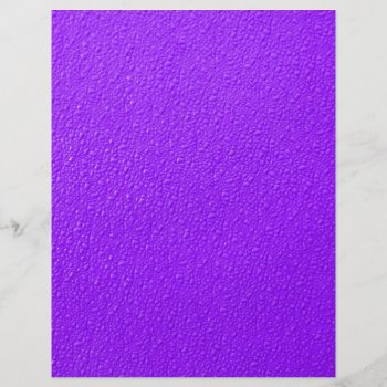 Bright Purple Neon Trendy Colors Flyer by Chicy_Trend at Zazzle