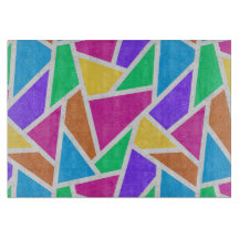 Bright rainbow colors mosaic