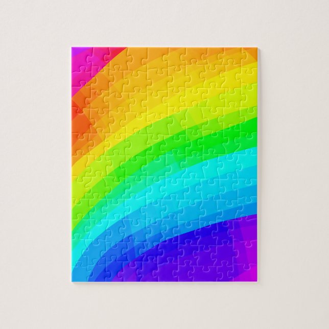 Bright Rainbow Fun and Challenging Puzzle (Vertical)