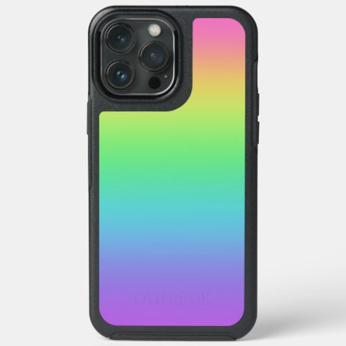 Bright Rainbow Gradient iPhone 13 Pro Max Case